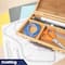 Pacific Arc 13" Bamboo Paint Box with 3 Compartments
